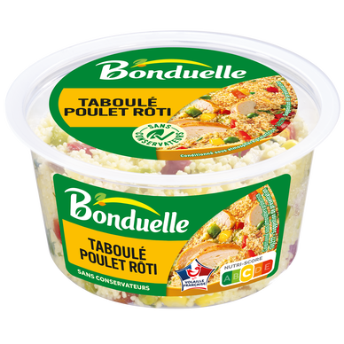 Taboulé au poulet rôti BONDUELLE, 180g