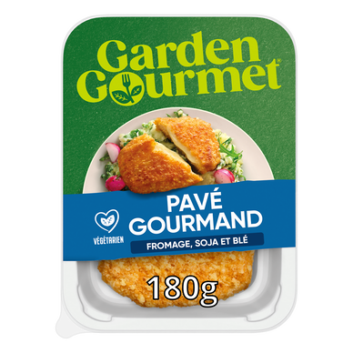 Végétal Pavé gourmand fromage, soja et blé GARDEN GOURMET - x2, 180g