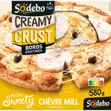 Pizza Creamy Crust Sweety au chèvre et au miel SODEBO, 580g