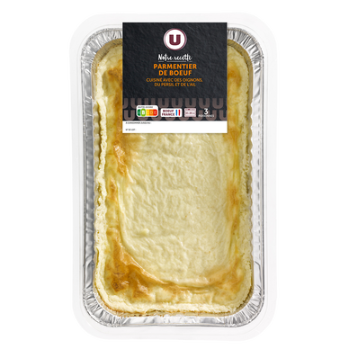 Parmentier de boeuf, 3 parts, 750g