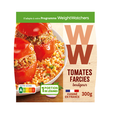 Plat cuisiné individuel Tomates farcies et boulgour WW - 300g