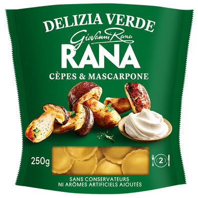 Pâtes Fraiches Ravioli Cèpes et Mascarpone RANA 250g