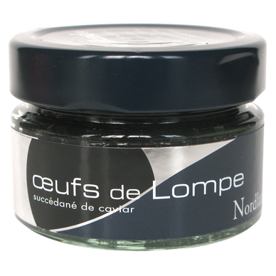 Oeufs de lompe noirs NORDLAND 80g