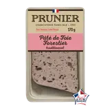 Pâté de foie forestier à l'ancienne en tranche Viande de Porc FrançaisPRUNIER, 170g