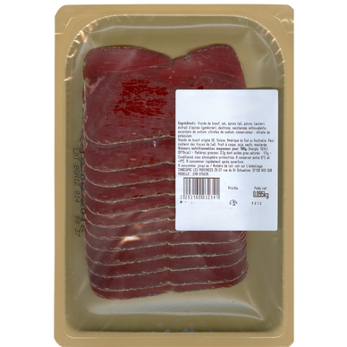 Viande séchée de boeuf, 12 Tranches