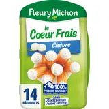 Bâtonnets de surimi coeur frais chèvre FLEURY MICHON x14 - 224g