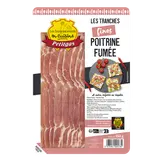 Poitrine fumée tranches fines PETITGAS, 150g