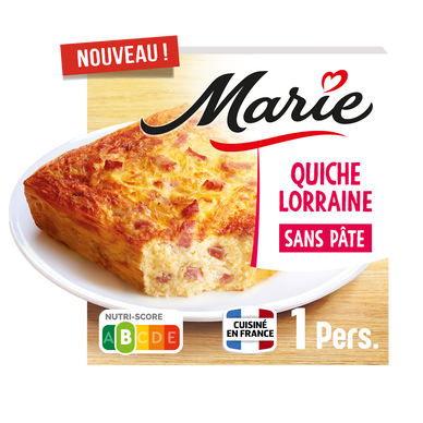 Quiche Lorraine sans pâte MARIE 180g
