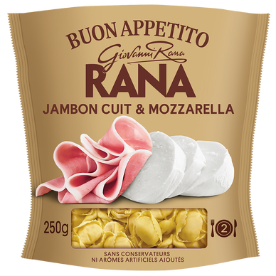 Tortellini Jambon cuit et Mozzarella RANA 250g