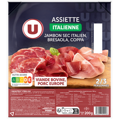 Assiette Italienne - 200g