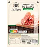 Jambon sec de Savoie - 6 tranches 100g