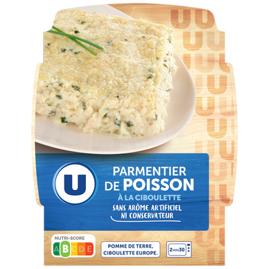 Plat cuisiné individuel Parmentier de poisson 300g