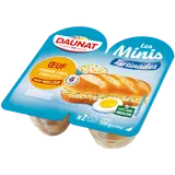 Mini tartinade oeuf fromage frais cibroulette DAUNAT 130G