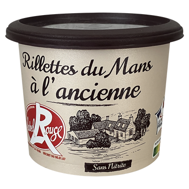 Rillettes du Mans porc fermier label rouge BAHIER, 220g