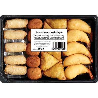Plateau asiatique 590g