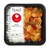 Poulet aigre doux et riz ISALI, 1 part, 350g