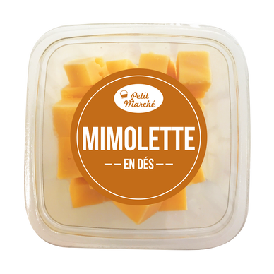 Dés de mimolette, PETIT MARCHE, 120g