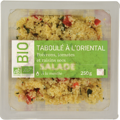Taboule aux légumes BIO, 1 part, 250g