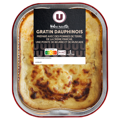 Gratin dauphinois, 1 part, 320g