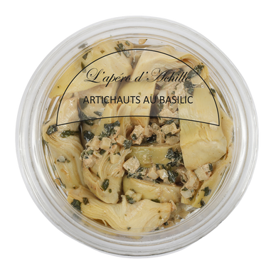 Artichauts au basilic, 150g