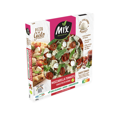 Pizza del gusto tomates mozzarella MIX'BUFFET 380g
