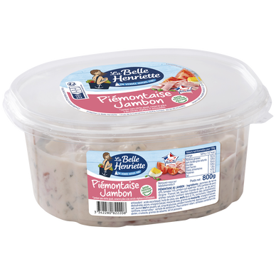 Salade Piémontaise au Jambon LA BELLE HENRIETTE, pot de 800g