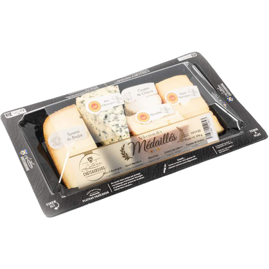 Assiette fromagère Médaillés Atelier de Châteaubourg, 370g