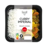 Poulet curry et riz ISALI, 1 part, 350g