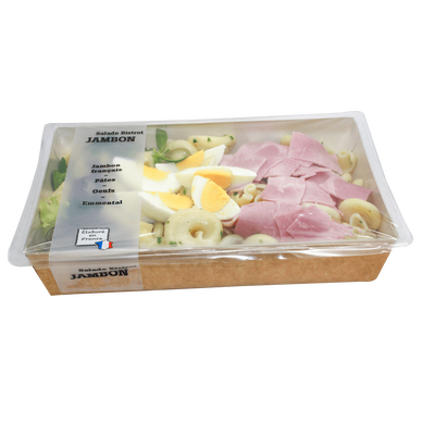 Salade bistrot pâtes jambon, SOLEANE, 1 part, 365g