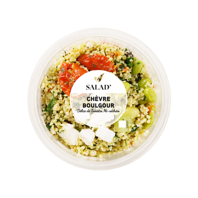 Boulgour fin & chèvre - concassé tomate mi-séchée, 1 part, 280g