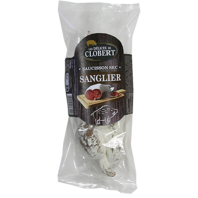 Saucisson sec sanglier VPF LES DELICES DE COLBERT 180g