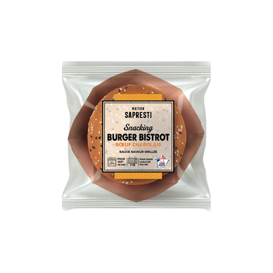 Burger bistrot boeuf charolais MAISON SAPRESTI, 195g