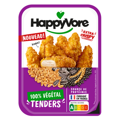 Tenders végétaux et gourmands HAPPYVORE 180g
