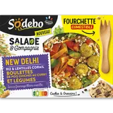 Salade&Cie New Delhi riz boulettes végétale SODEBO 320g