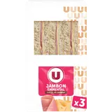 Sandwich tripe jambon emmental U 210g