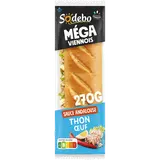 Sandwich méga baguette thon sauce andalouse SODEBO 270g
