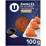 Emincés de saumon fumé sauce soja&sésame U 100g