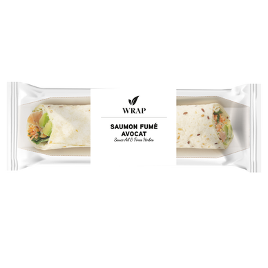 Wrap saumon fumé avocat MIX BUFFET 200G PE
