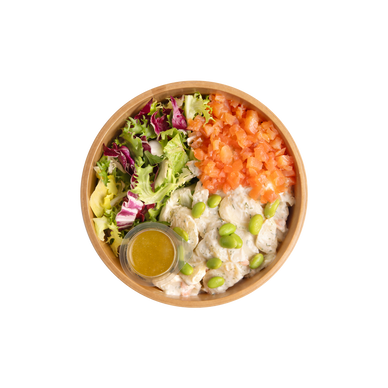 Salade bistrot saumon, SOLEANE, 1 part, 350g