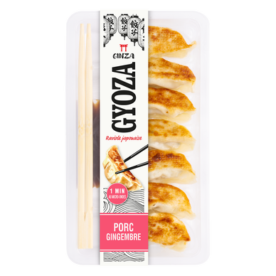 Gyoza porc gingembre GINZA, 155G