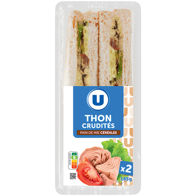 Club thon crudités U 145g