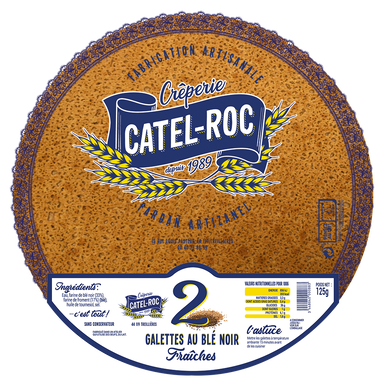 GALETTES DE BLE NOIR X2