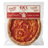 Base  pizza tomatée, 2 pièces, 660g