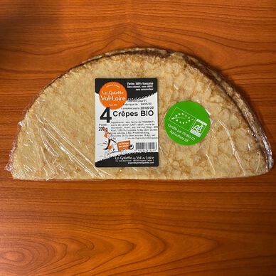 CREPES PE X4 BIO LA GALETTE DU VAL DE LOIRE