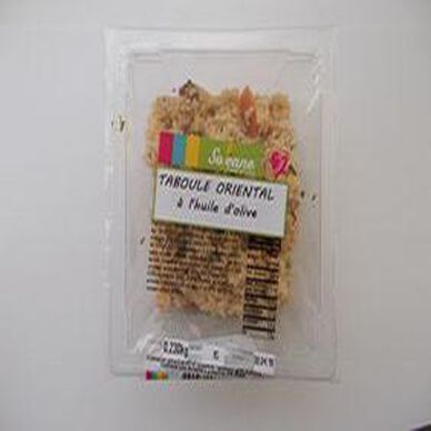 Taboulé oriental, SOLEANE, barquette de 230g