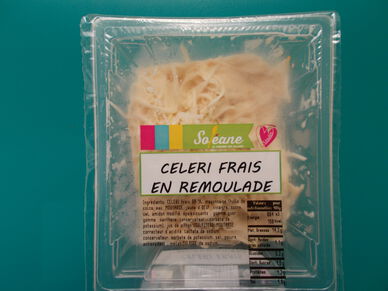 Céleri frais en remoulade, SOLEANE, barquette 230g