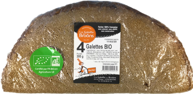GALETTES BIO PE X4 LA GALETTE DU VAL DE LOIRE