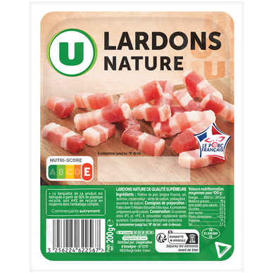 Lardons nature - 200g
