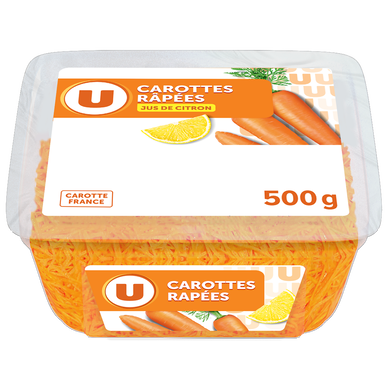 Carottes râpées  500g
