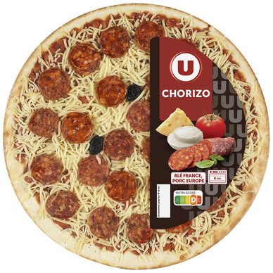 Pizza chorizo 450g